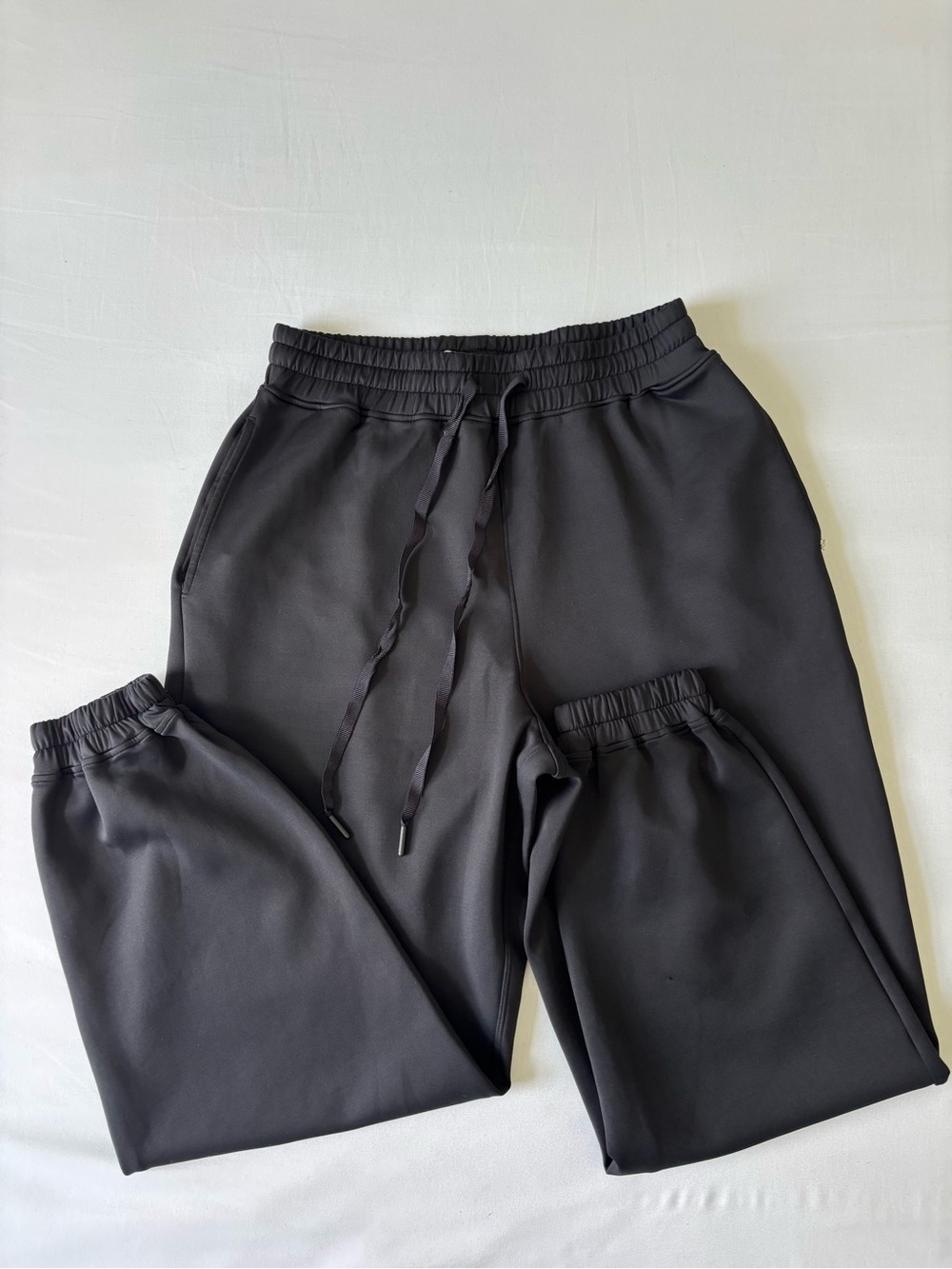 Men's Black Drawstring Jogger Pants